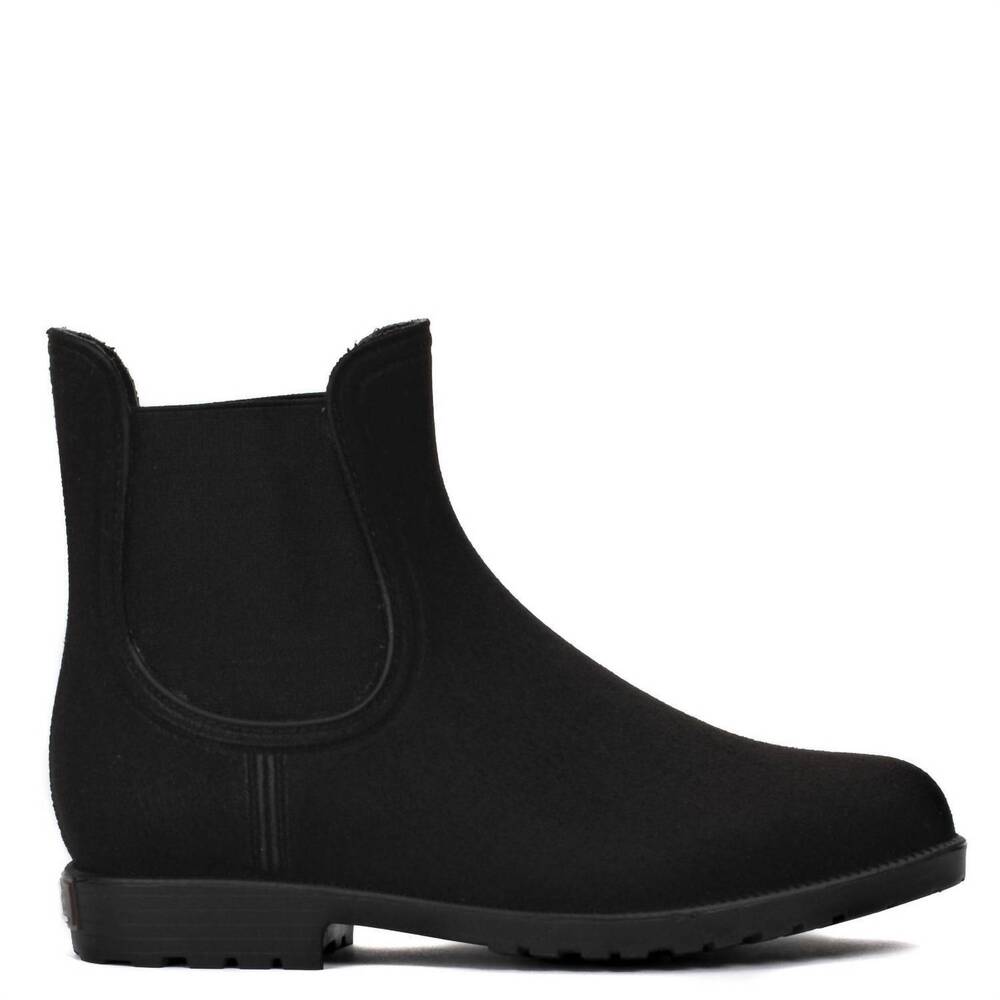 NEW WET KNOT women's sloane boot in black